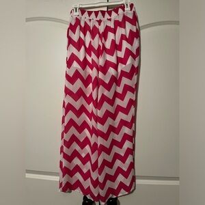 CALS pink and white pants - Small